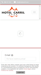 Mobile Screenshot of hotelcarril.com